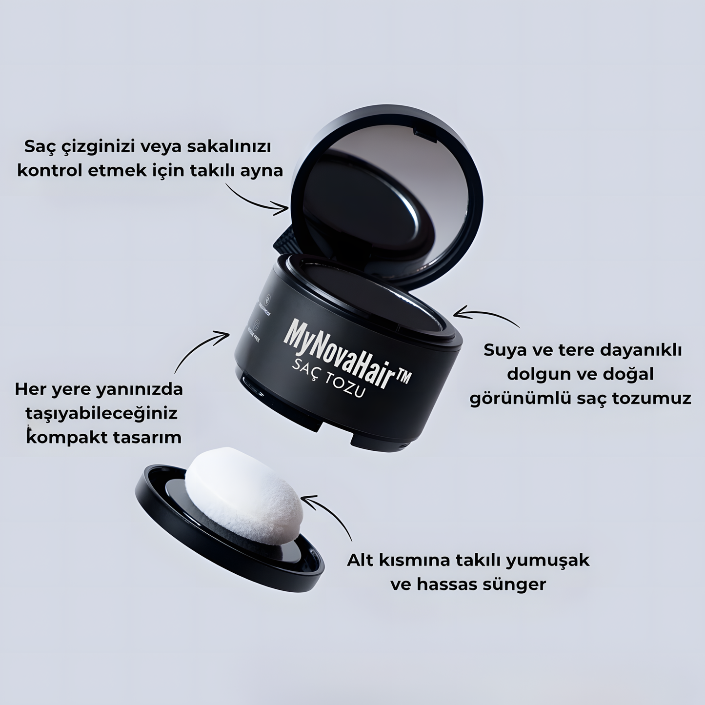 MyNovaHair™ Anında Saç Dolgunlaştırıcı Seyreklik Kapatıcı