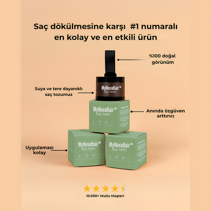 MyNovaHair™ Anında Saç Dolgunlaştırıcı Seyreklik Kapatıcı